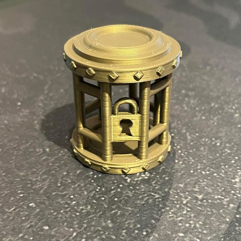 Dice Jail – Brass