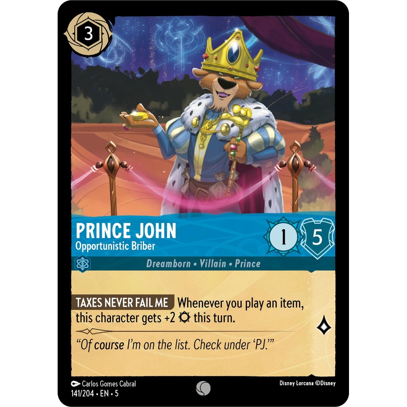 Prince John – Opportunistic Briber (141/204) [Shimmering Skies]