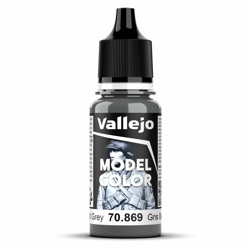 Vallejo Model Colour – Basalt Grey Paint (Single Bottle 18ml)