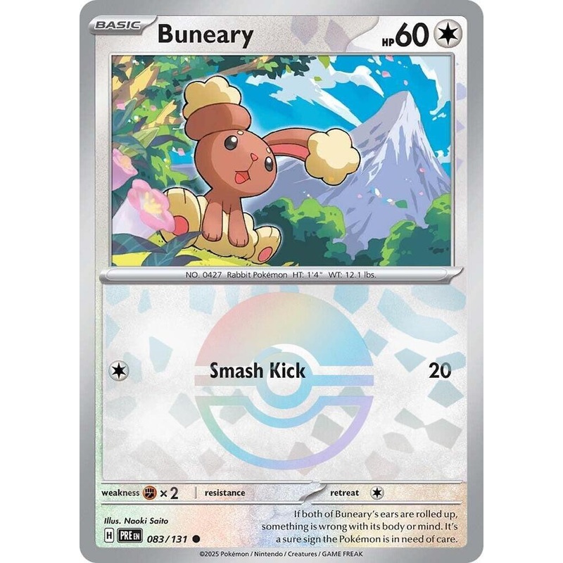 Buneary (083/131) (Poke Ball Pattern) [Scarlet & Violet: Prismatic Evolutions]