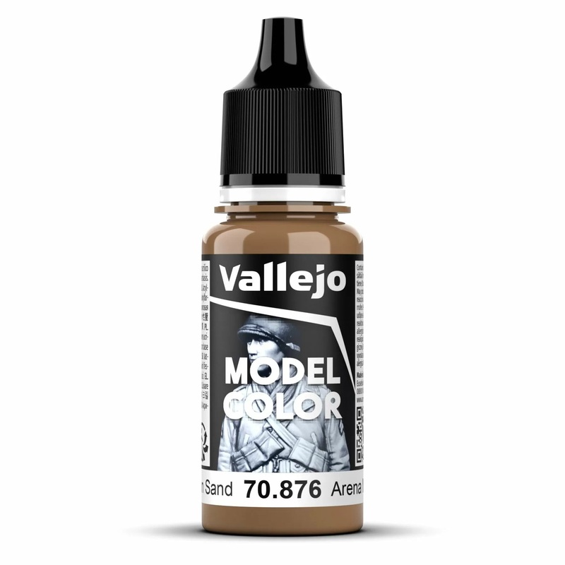 Vallejo Model Colour – Brown Sand (Single Bottle 18ml)