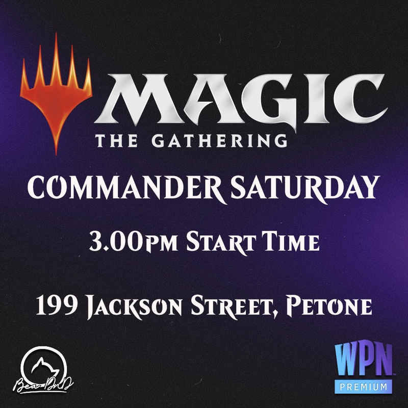 Commander Saturday 14th September 2024 ticket