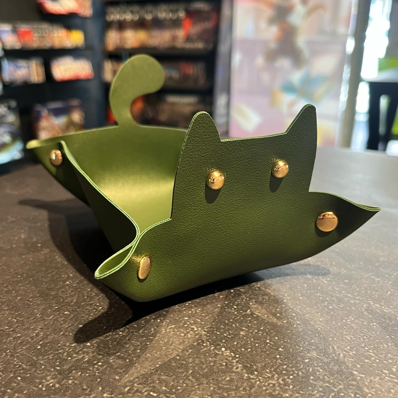 Cat Dice Tray – Green