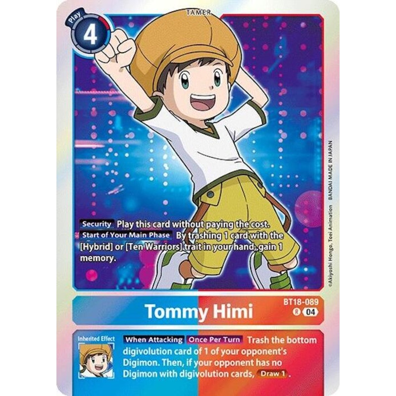 Tommy Himi [BT18-089] [Release Special Booster Ver.2.0]