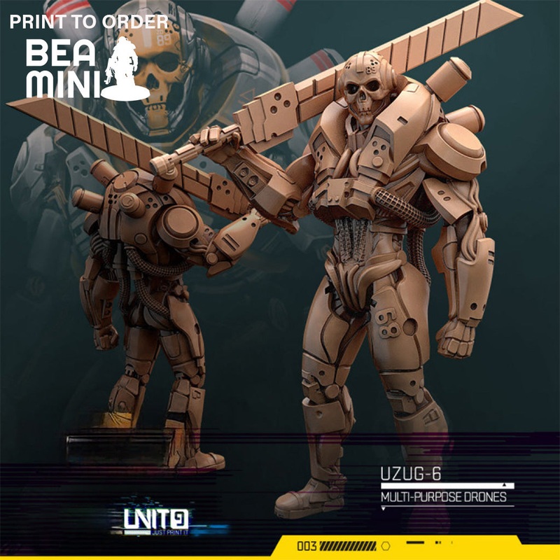 UZUG-6 – Multipurpose Drone | BeaMini Print to Order Miniatures