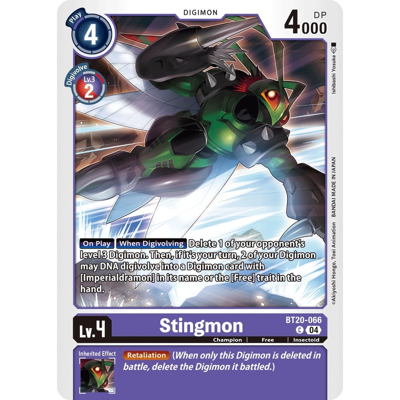 Stingmon [BT20-066] [Release Special Booster Ver.2.5]