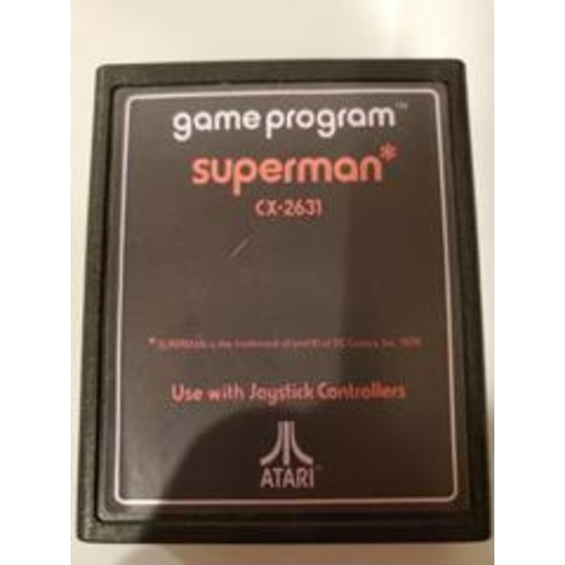 Superman [Text Label] – Atari 2600