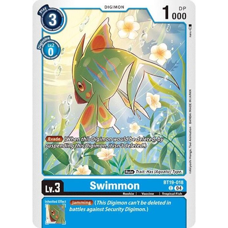 Swimmon [BT19-018] [Release Special Booster Ver.2.0]