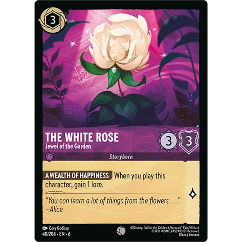 The White Rose – Jewel of the Garden (40/204) [Azurite Sea]