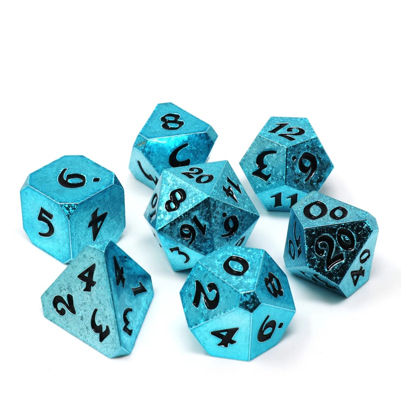 Die Hard Dice 7 Die Dice Set: Glacial Requiem