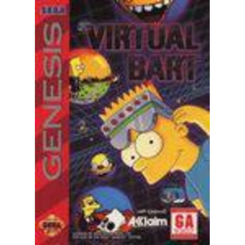 Virtual Bart – Sega Genesis