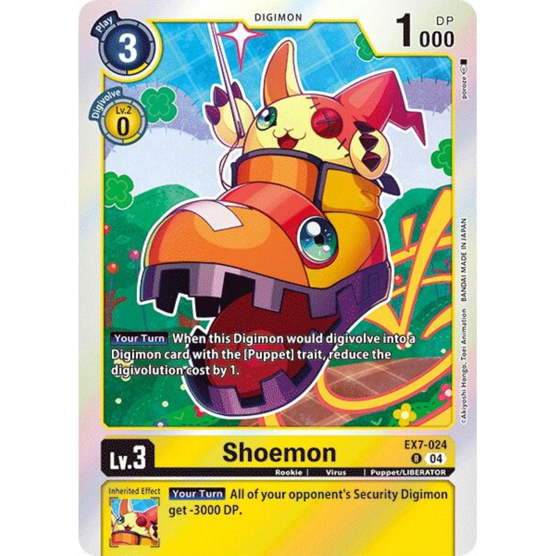 Shoemon [EX7-024] [Digimon LIBERATOR]