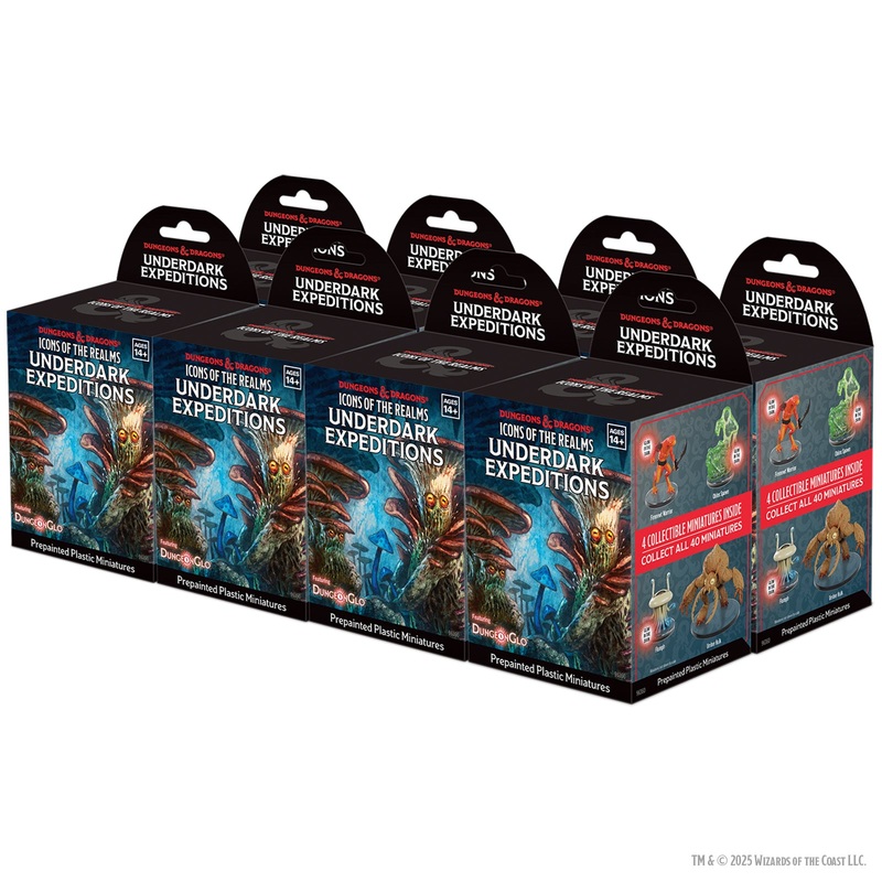 Wizkids Icons of the Realms: Underdark Expeditions Booster Brick