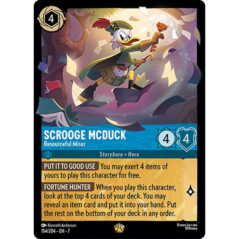 Scrooge McDuck – Resourceful Miser (154/204) [Archazia’s Island]