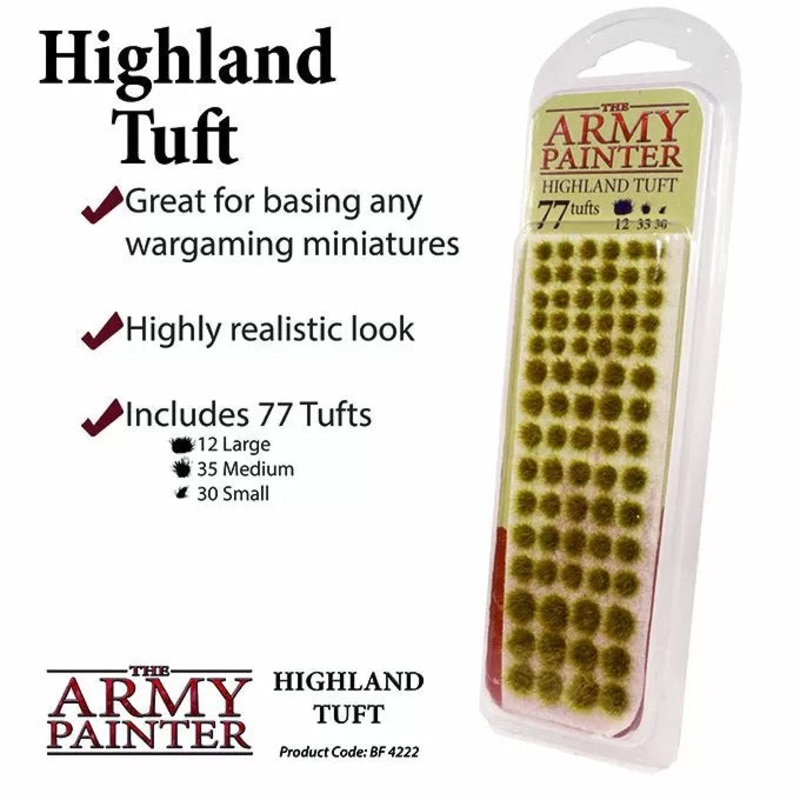 Army Painter Basing Tufts –  Highland Tuft