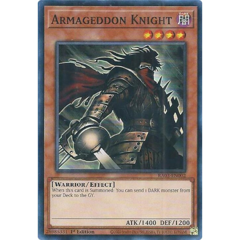 Armageddon Knight [RA03-EN002] Super Rare