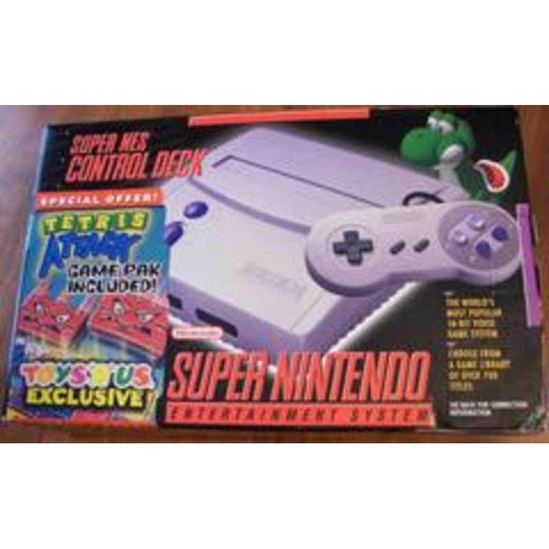 Super Nintendo System Jr. [Toys ‘R Us Tetris Attack Bundle] – Super Nintendo