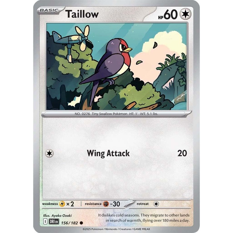 Taillow (156/182) [Scarlet & Violet: Destined Rivals]