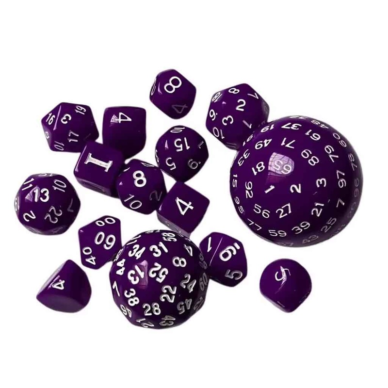 Warlocks Bounty – 15 Piece Dice Set