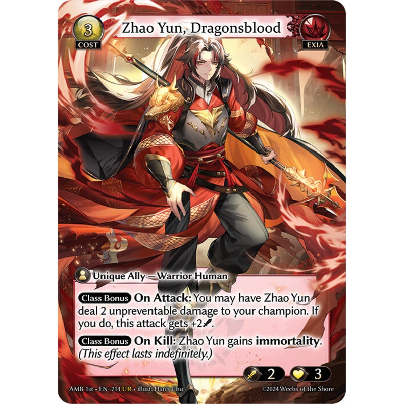 Zhao Yun, Dragonsblood (214) [Mortal Ambition]
