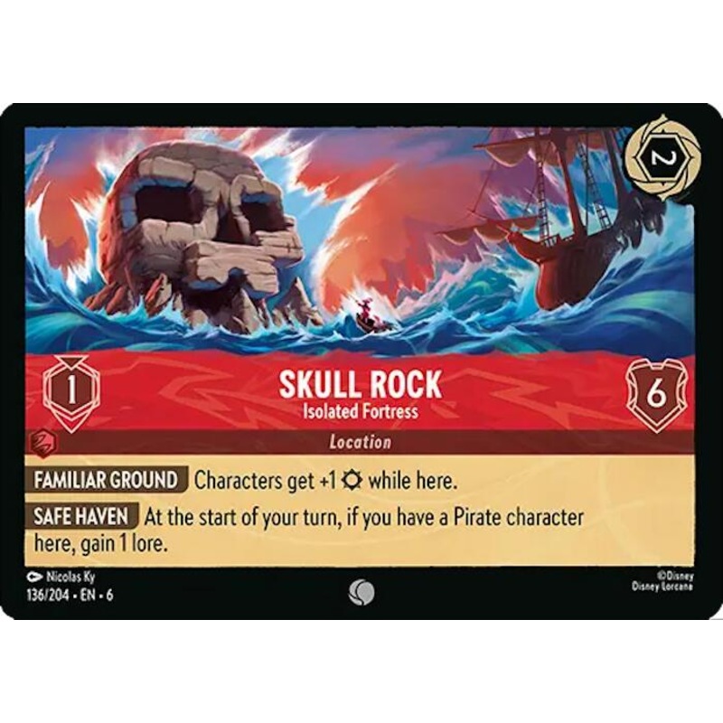 Skull Rock – Isolated Fortress (136/204) [Azurite Sea]