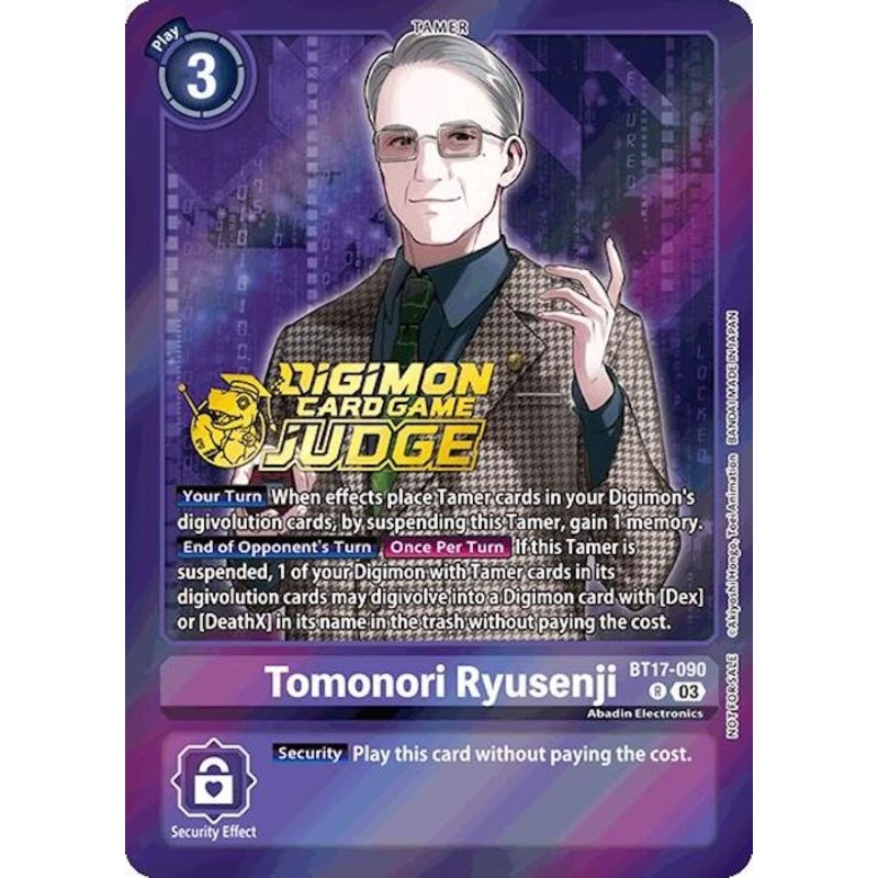 Tomonori Ryusenji [BT17-090] (Judge Pack 6) [Secret Crisis]