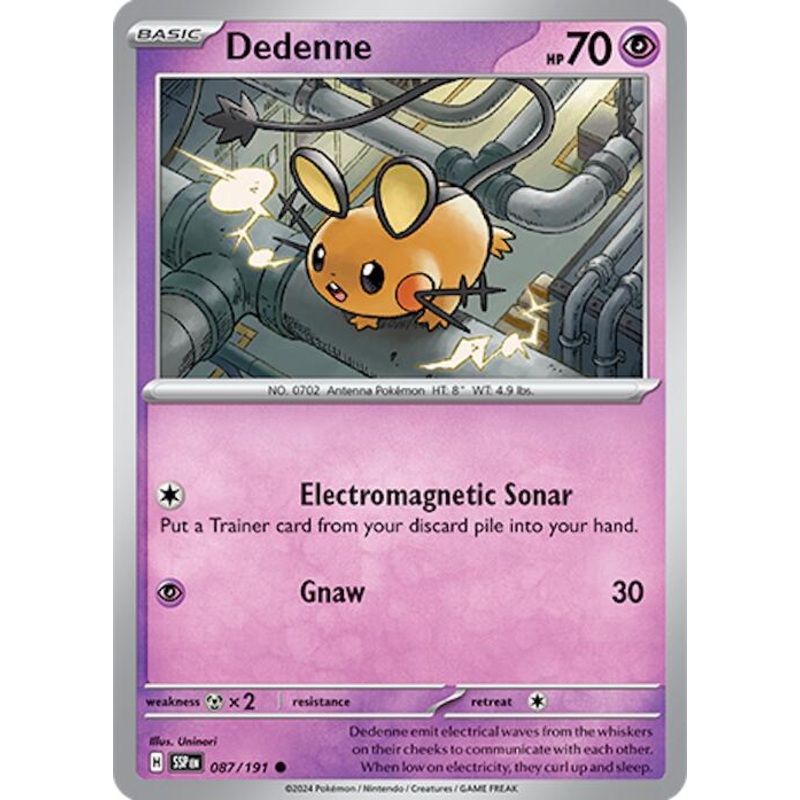 Dedenne (087/191) [Scarlet & Violet: Surging Sparks]