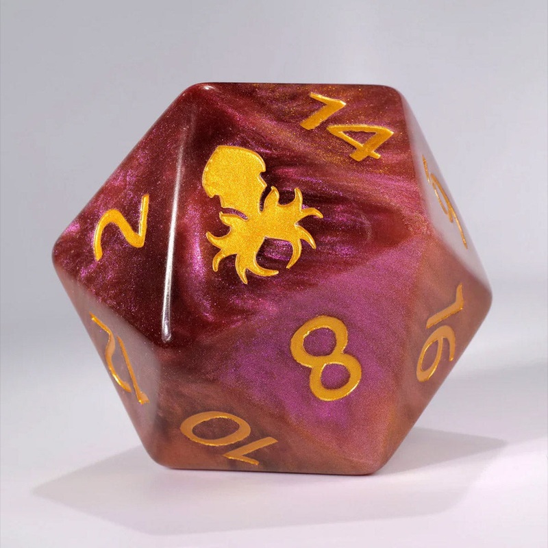 Antimatter – 30mm D20 by Kraken Dice