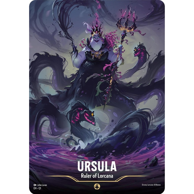 Ursula – Ruler of Lorcana (Oversized) [Illumineer’s Quest: Deep Trouble]
