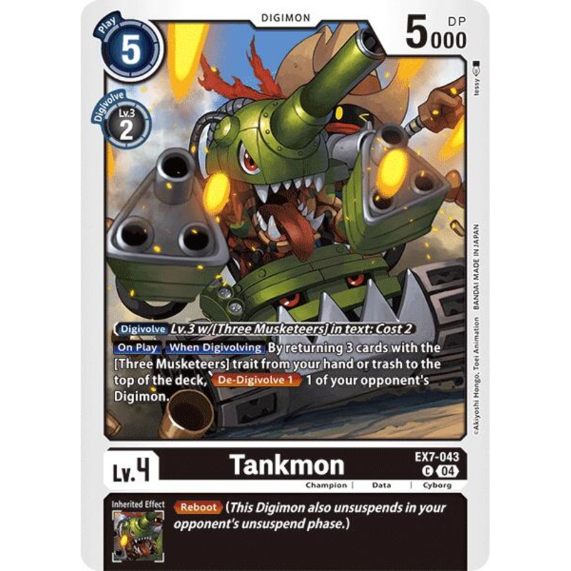 Tankmon [EX7-043] [Digimon LIBERATOR]
