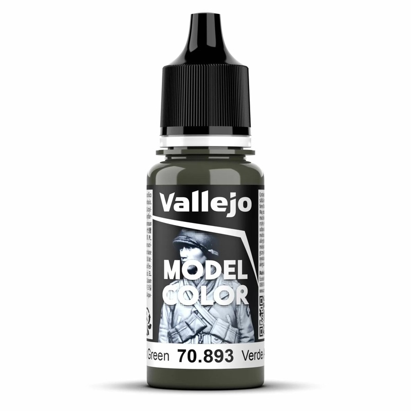 Vallejo – Model Colour – US Dark Green (Single Bottle 18ml)