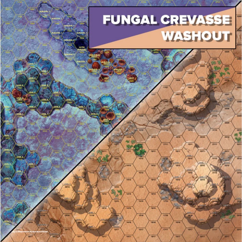 BattleTech – Alien Worlds: Fungal Crevasse / Washout