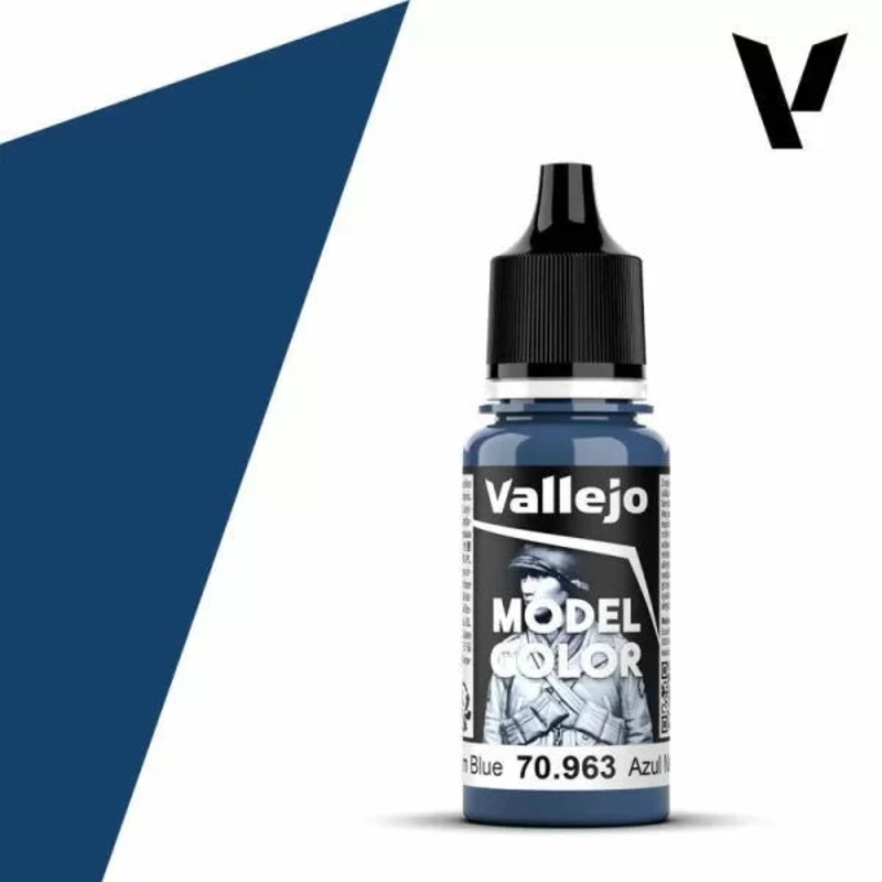 Vallejo Model Colour – Medium Blue (Single Bottle 18ml)